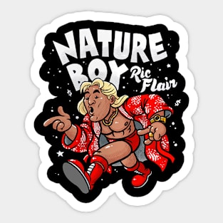 Ric Flair Cartoon Sticker